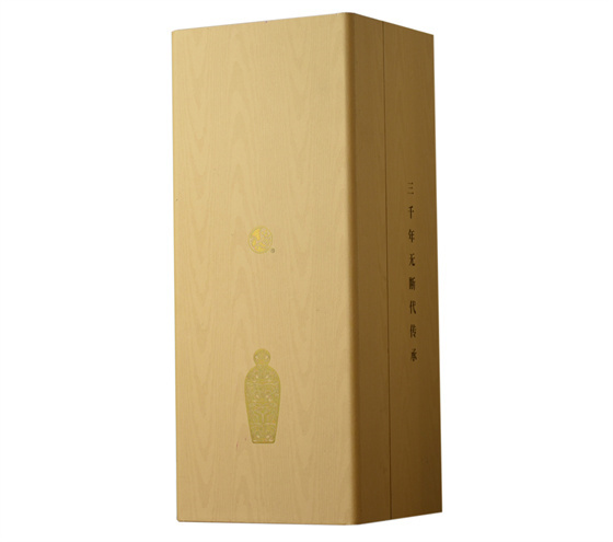 Wooden box packaging